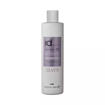 idHAIR Sampon silver pentru intretinerea parului blond Elements XCLS, 300 ml