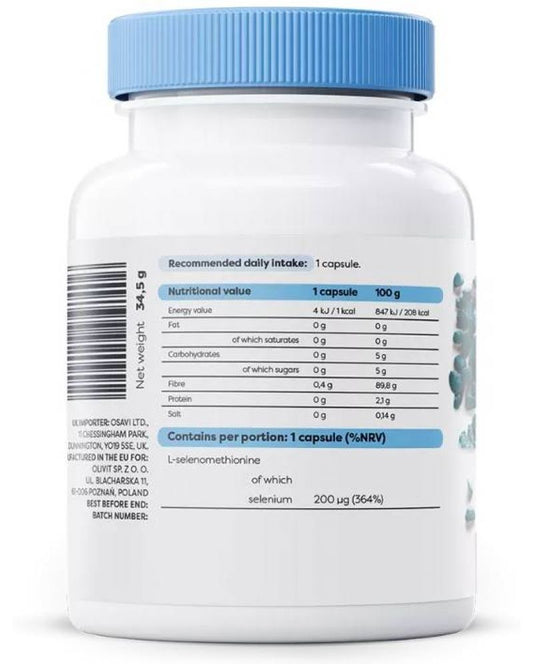 Osavi Selenium, 200 mcg, 90 capsule