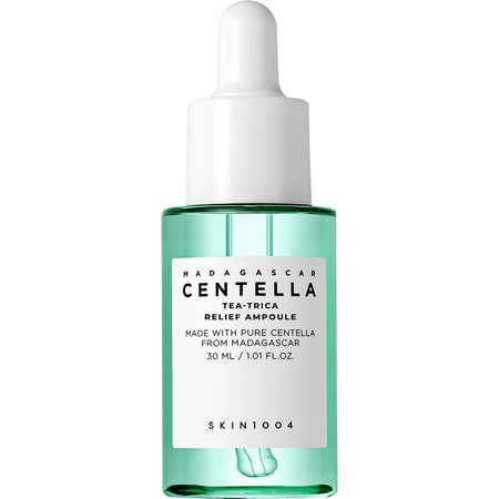 Tea-Trica nyugtató, kipirosodás elleni szérum érzékeny bőrre, 30 ml, Skin1004