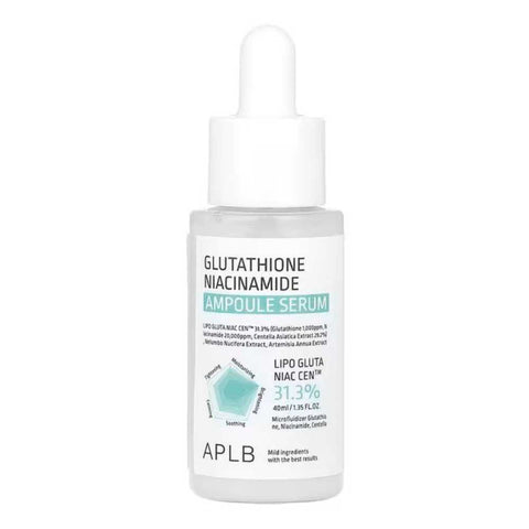 Aplb Ser illuminator si anti-age cu Glutathione si Niacinamide, 40 ml
