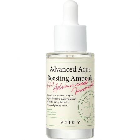 Axis-Y Ser pentru Fata Intens Hidratant cu Acid Hialuronic Ampoule, 30 ml
