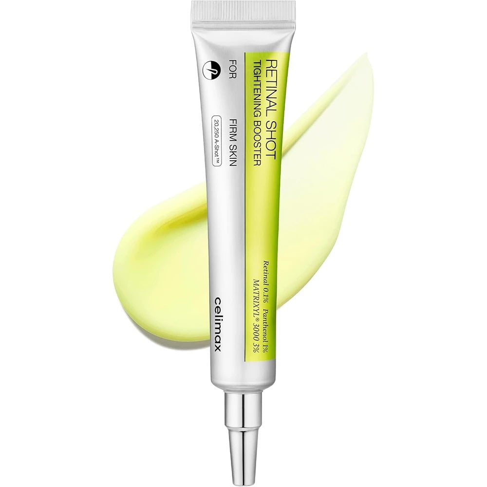 Celimax Serum concentrat cu 0.1% retinal, 3% matrixyl si 1% pantenol Vita-A Booster, 15 ml