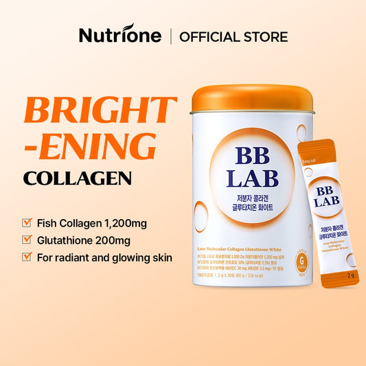 BB Lab Pudra de Colagen marin Low Molecular Collagen Glutathione White, 2gx30 plicuri