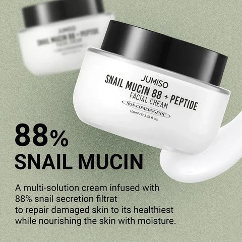 Jumiso Cremă cu mucină de melc și peptide pentru piele sensibilă, 100 ml