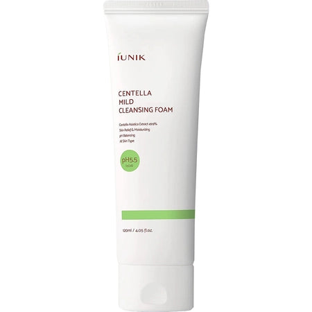 Iunik, Centella Light Cleansing Foam, 120 ml