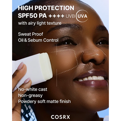 Cosrx Stick hidratant pentru protectie solara cu SPF 50+, 19 g