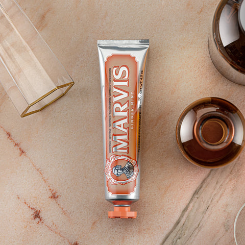 Marvis Pastă de dinți mentă ghimbir (Ginger Mint Toothpaste) 25 ml