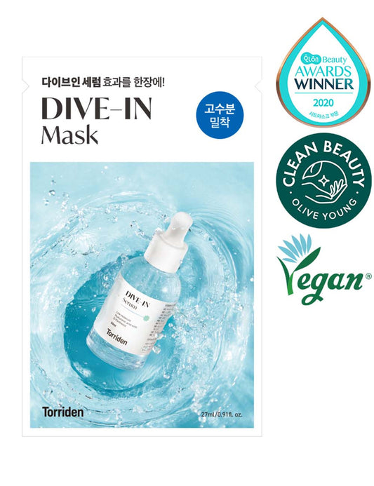 Torriden DIVE-IN Low Molecule Hyaluronic Acid Mask