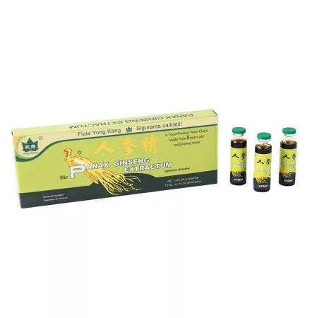 Yongkang International China Fiole cu extract de Panax Ginseng, 10 fiole